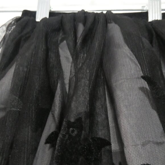 H&M | size 2 | Lined Black Lace Tulle Skirt With Flying Bat Detail | NWOT - Picture 11 of 15